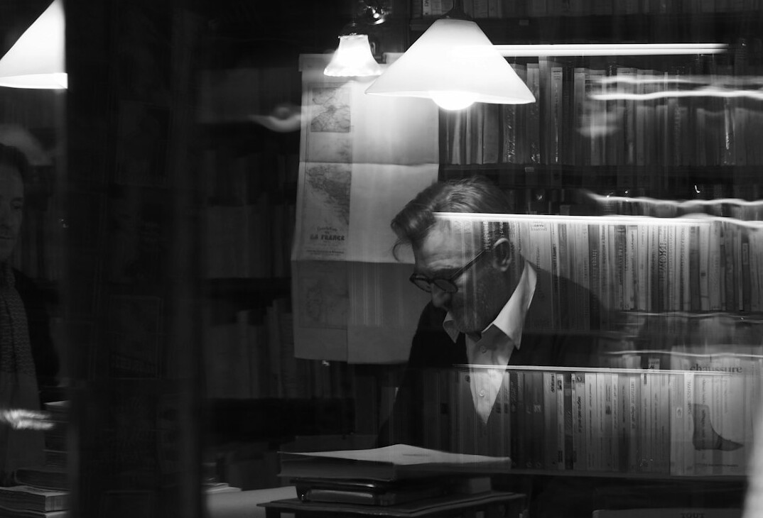 detective examining evidence